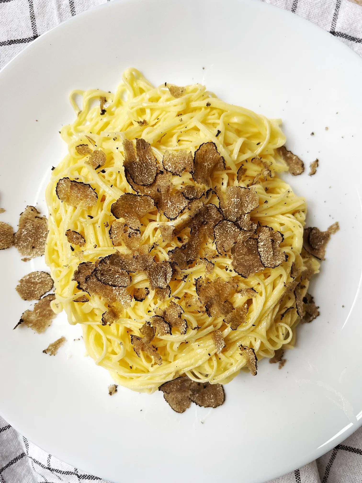 Tagliolini with truffle